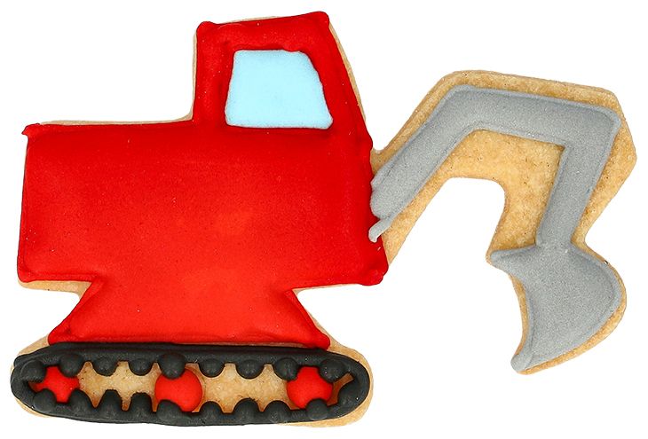 Ausstechform Bagger, 8,5 cm