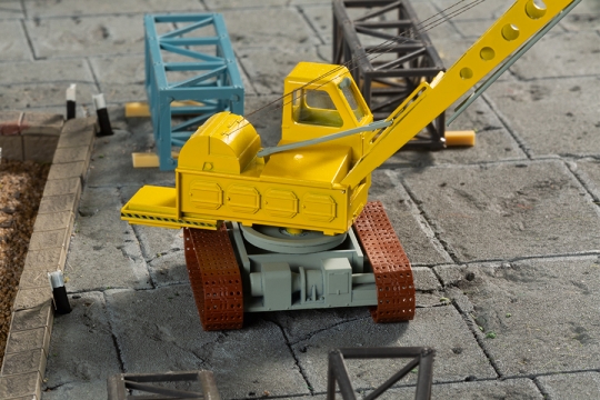 Raupenkran RK3 Bausatz Modell von Auhagen 1:87