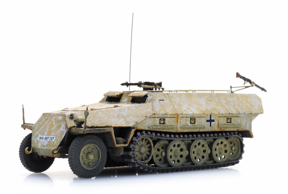 Sdkfz 251/1 Ausf D (S)MG Winter Modell von Artitec 1:87