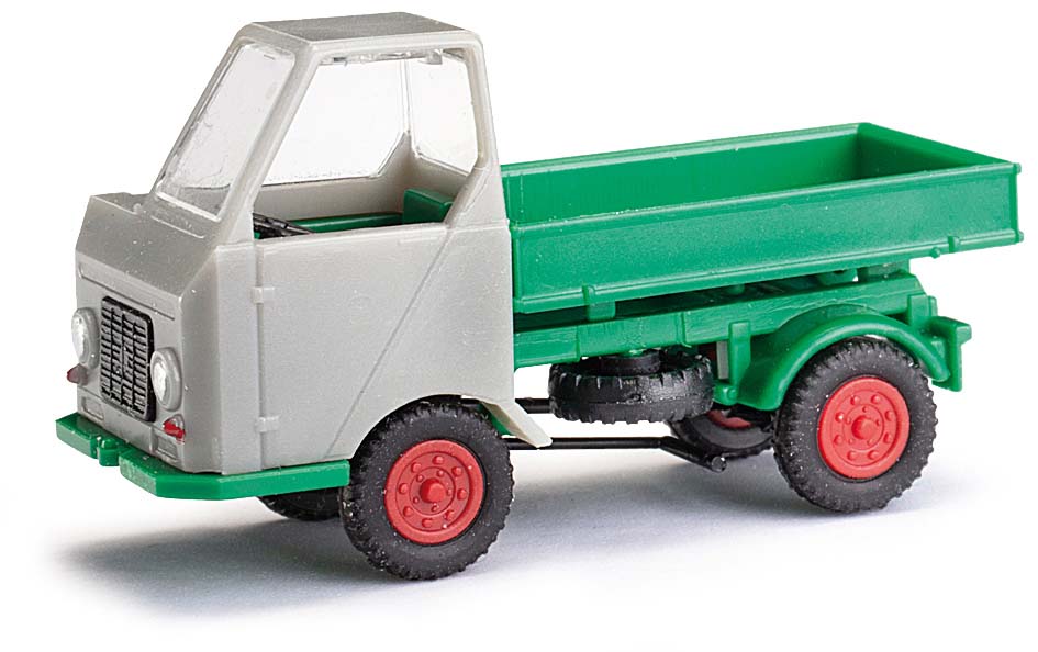 Multicar M22 Dreiseitenkipper grau/grün Modell von Mehlhose 1:87
