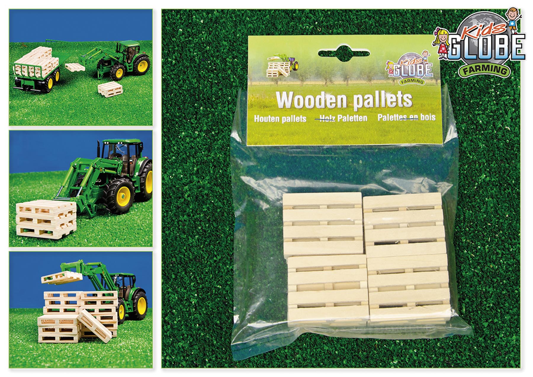 8 Paletten Modell von Kids Globe 1:32