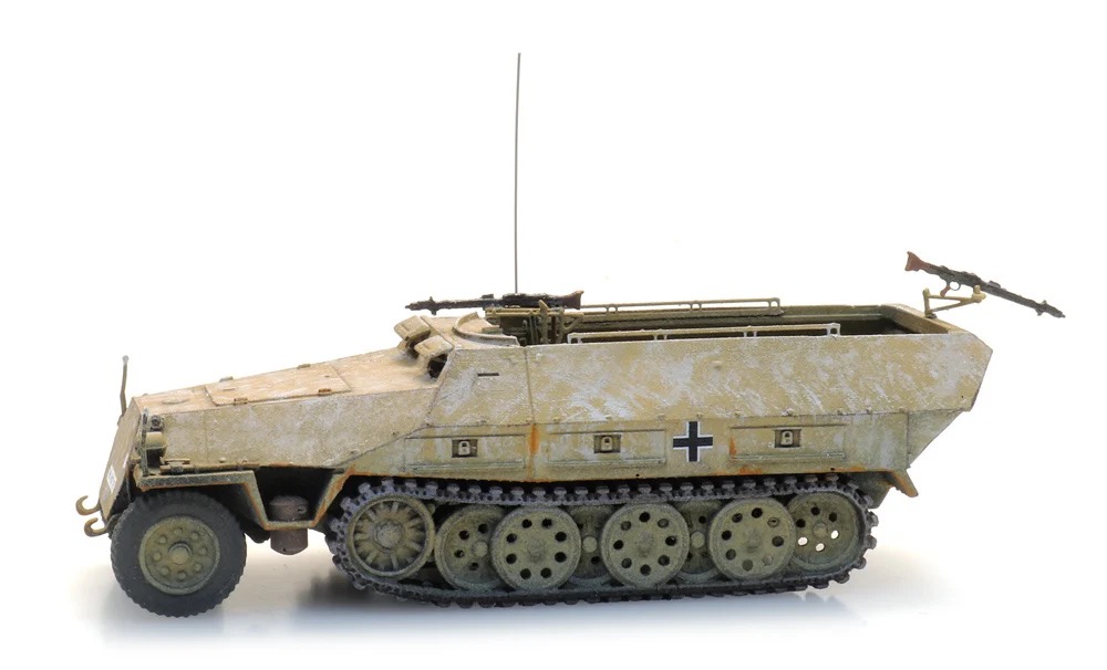 Sdkfz 251/1 Ausf D (S)MG Winter Modell von Artitec 1:87