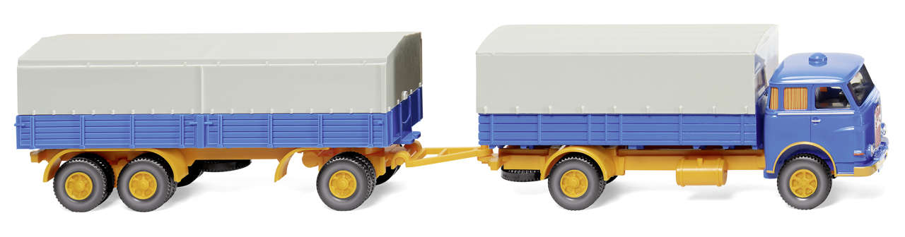 MAN Pausbacke Pritschenhängerzug-1