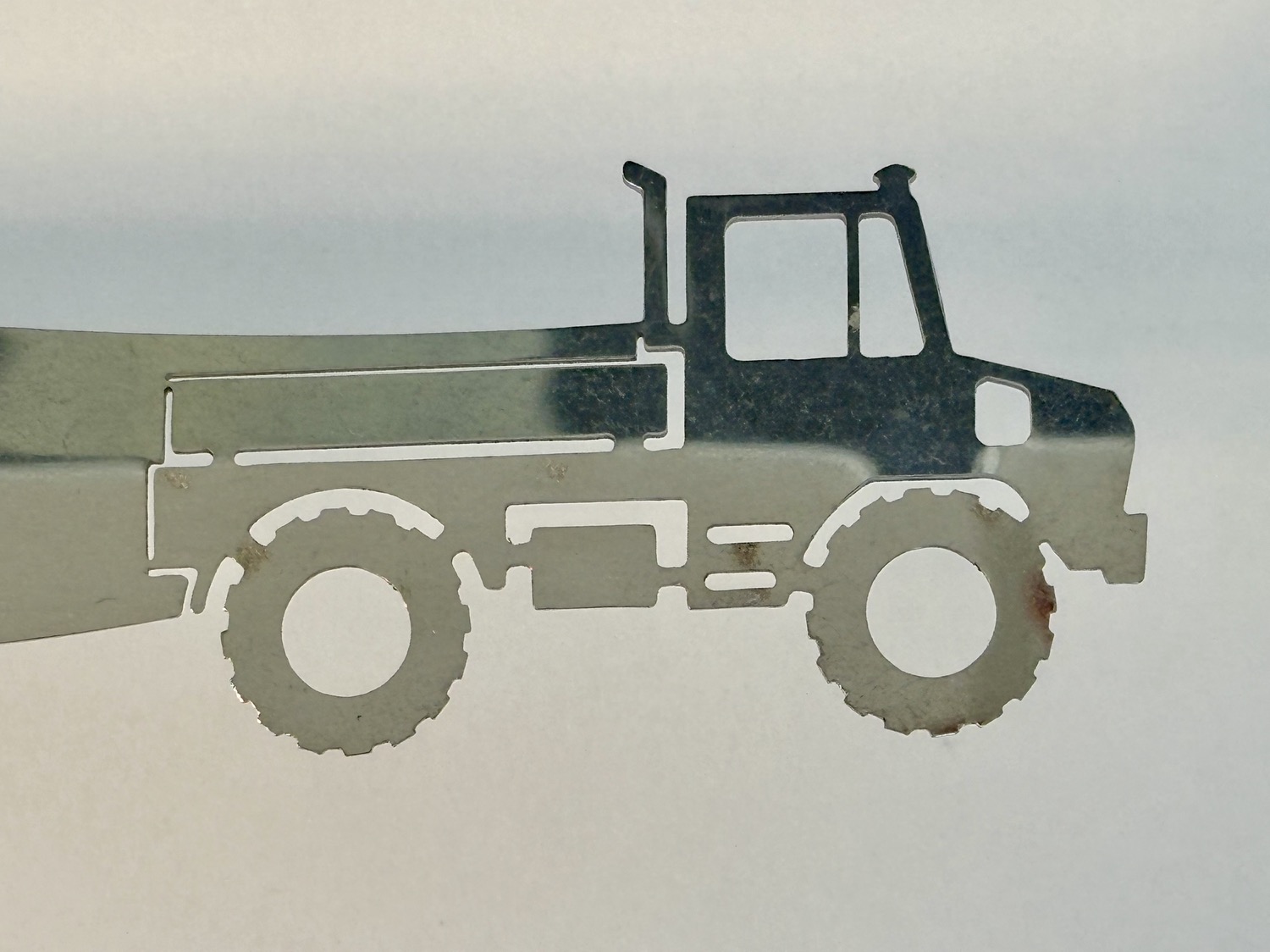 Grillzange Edelstahl lang Traktor III