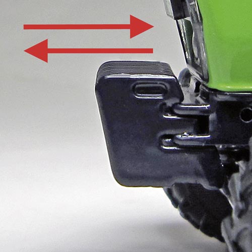 Deutz D 52 07 A mit Fritzmeier-Verdeckkabine (1980 - 1984) Modell von Weise-Toys 1:32