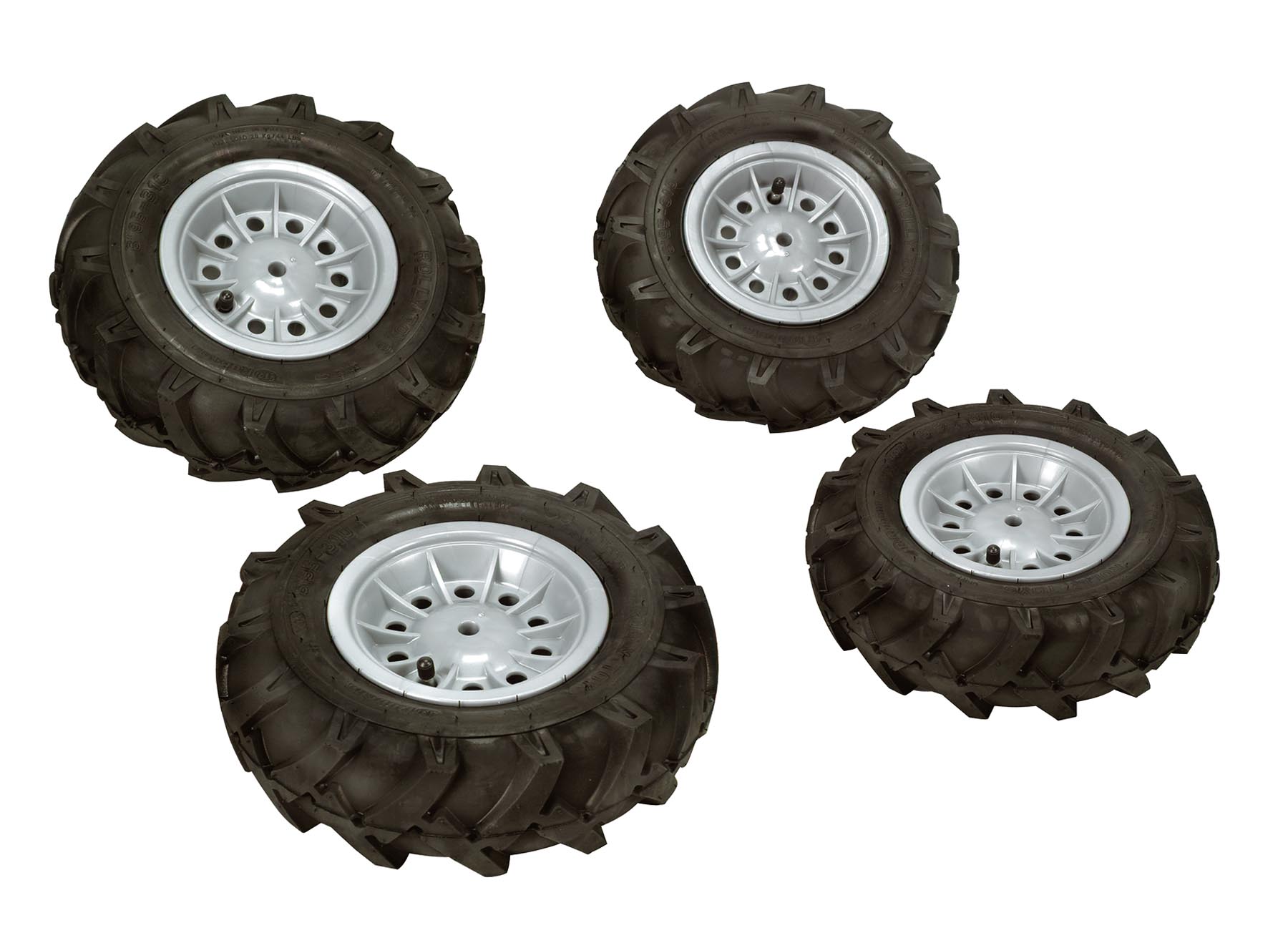 Luftbereifung für Traktoren grau (Set)