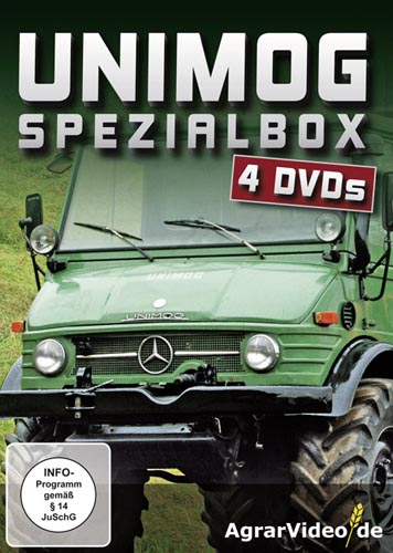 Unimog Spezialbox mit 4 DVDs
