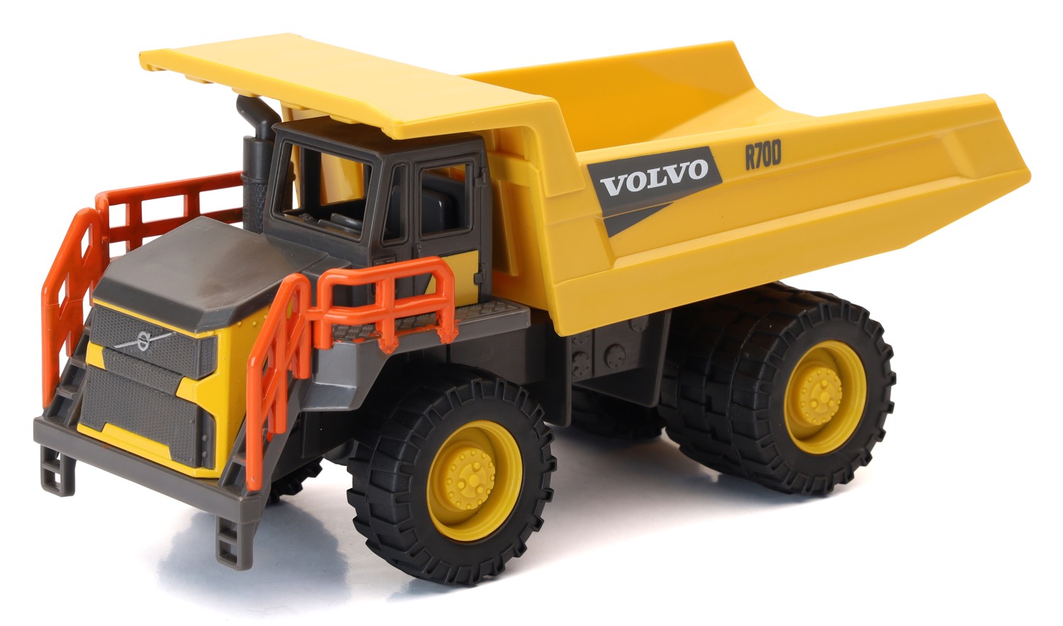 Die-Cast Volvo R70D Dump Truck gelb