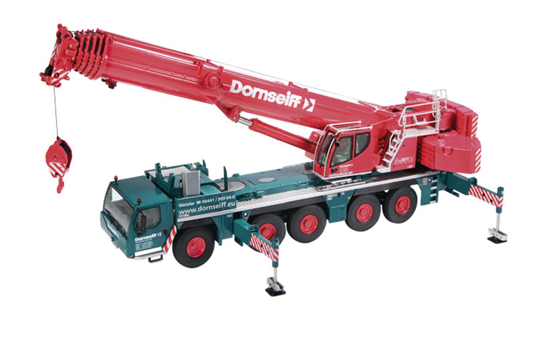 Liebherr LTM 1250 5.1 „Dornseiff“ Mobilkran Modell von NZG 1:50