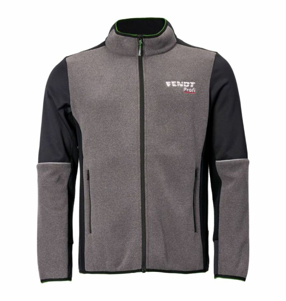 Fendt Fleecejacke Profi grau