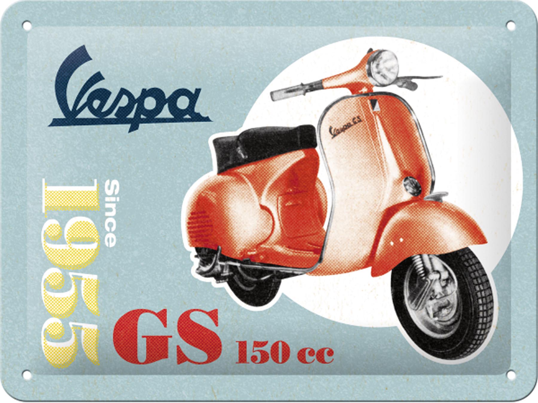 Blechschild Vespa - Since 1955