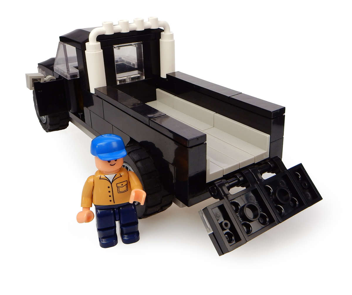 UH Kids Pick up mit Anhänger und New Holland Traktor mit Frontlader Bausatz