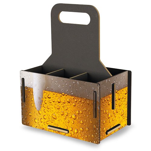 Werkhaus Flaschenträger Sixpack Bier