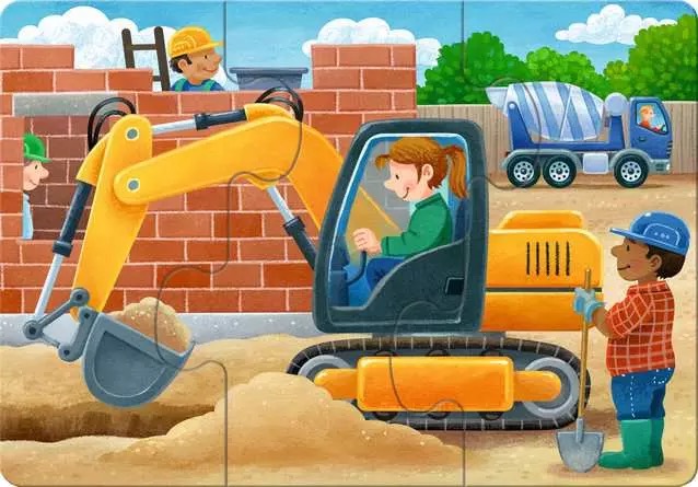 Mein allererstes Puzzle Fahrzeuge 