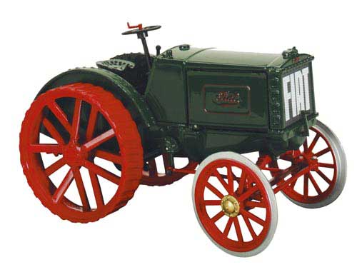 Fiat 702 „Der 1. Fiat Traktor“ gebaut von 1919 - 1924 Modell von Replicagri 1:32