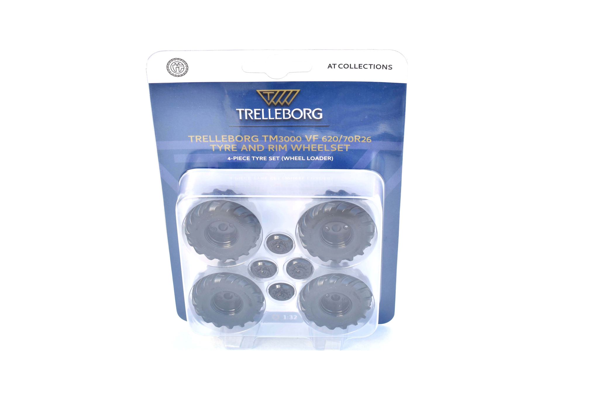 Trelleborg TM3000 VF 620/70R26 Räderset  Modell von AT Collections 1:32