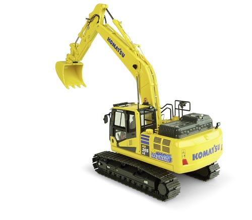 Komatsu HB 205 LC3 Hybrid Kettenbagger Modell von Universal Hobbies 1:50