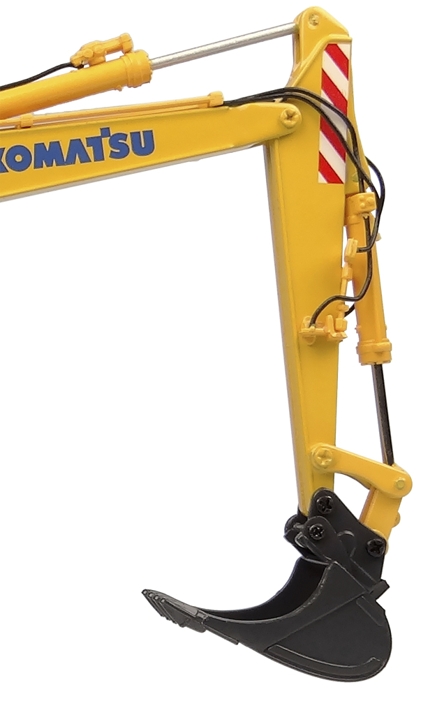 Komatsu PW148-11 Mobilbagger Modell von Universal Hobbies 1:50