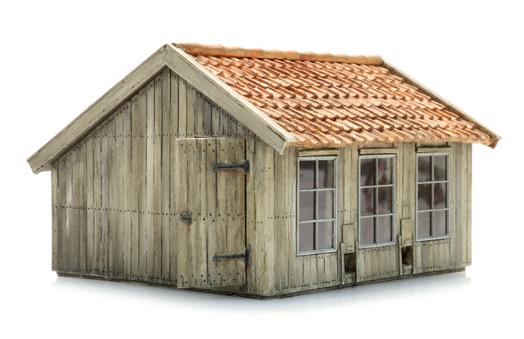 Hühnerscheune Bausatz-1