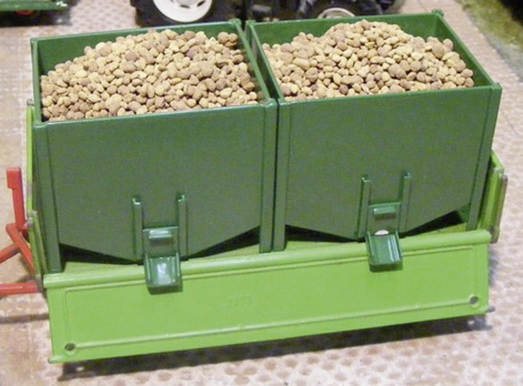 Kartoffeln einzeln natur/ braun 150 g Modell von Juweela 1:32