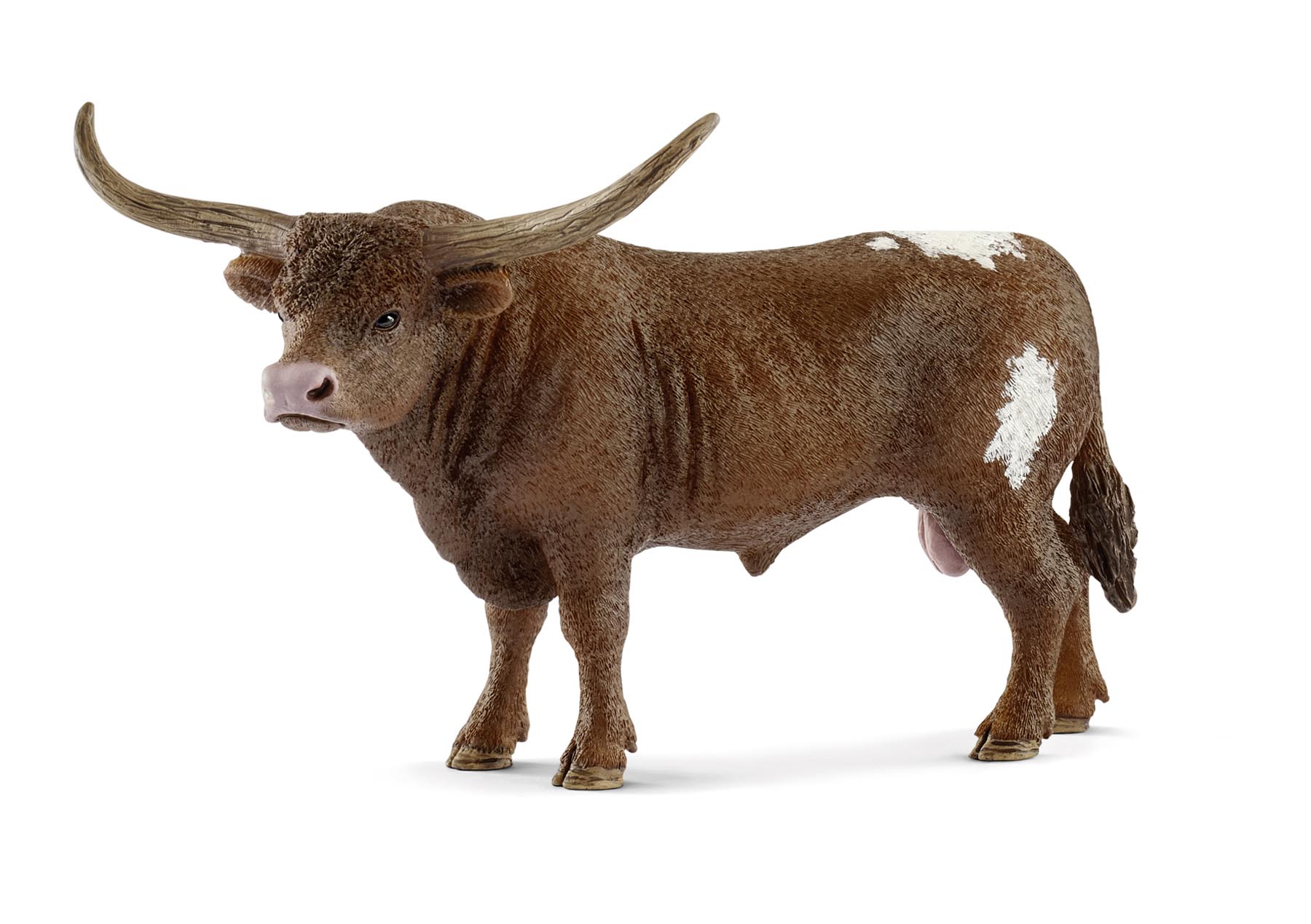 Texas Longhorn Bulle Modell von Schleich