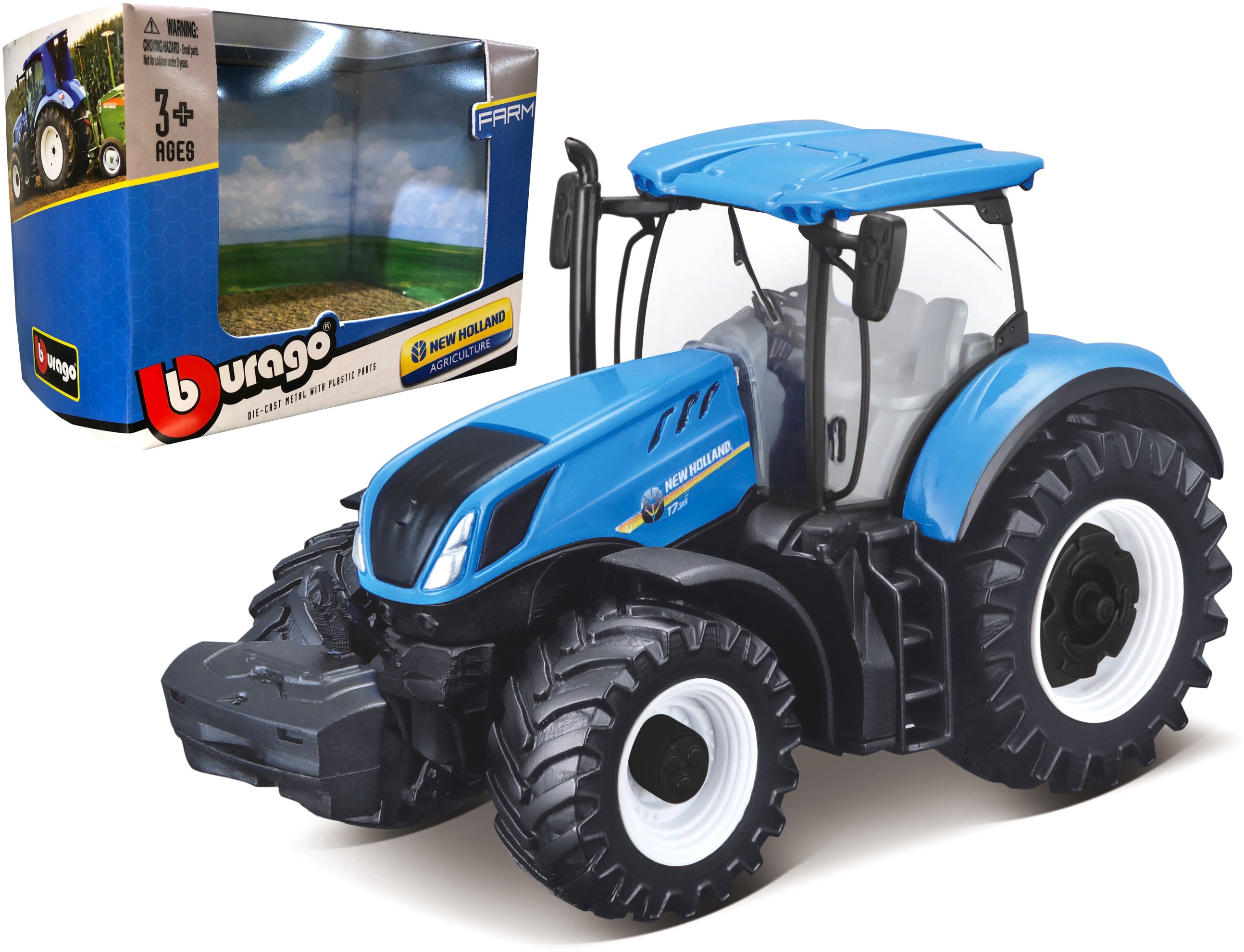 New Holland T7.315 Modell von bburago 