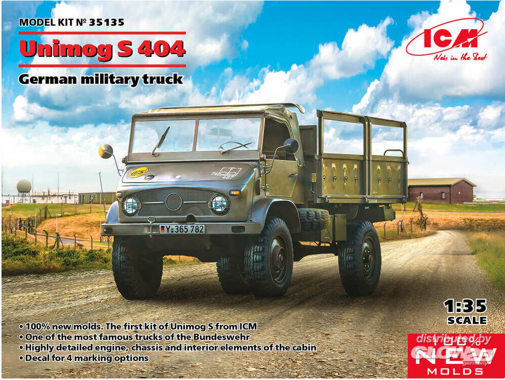 Unimog S 404 Bundeswehr Bausatz-1