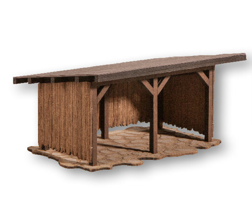 Viehunterstand Bausatz Modell von Noch 1:45