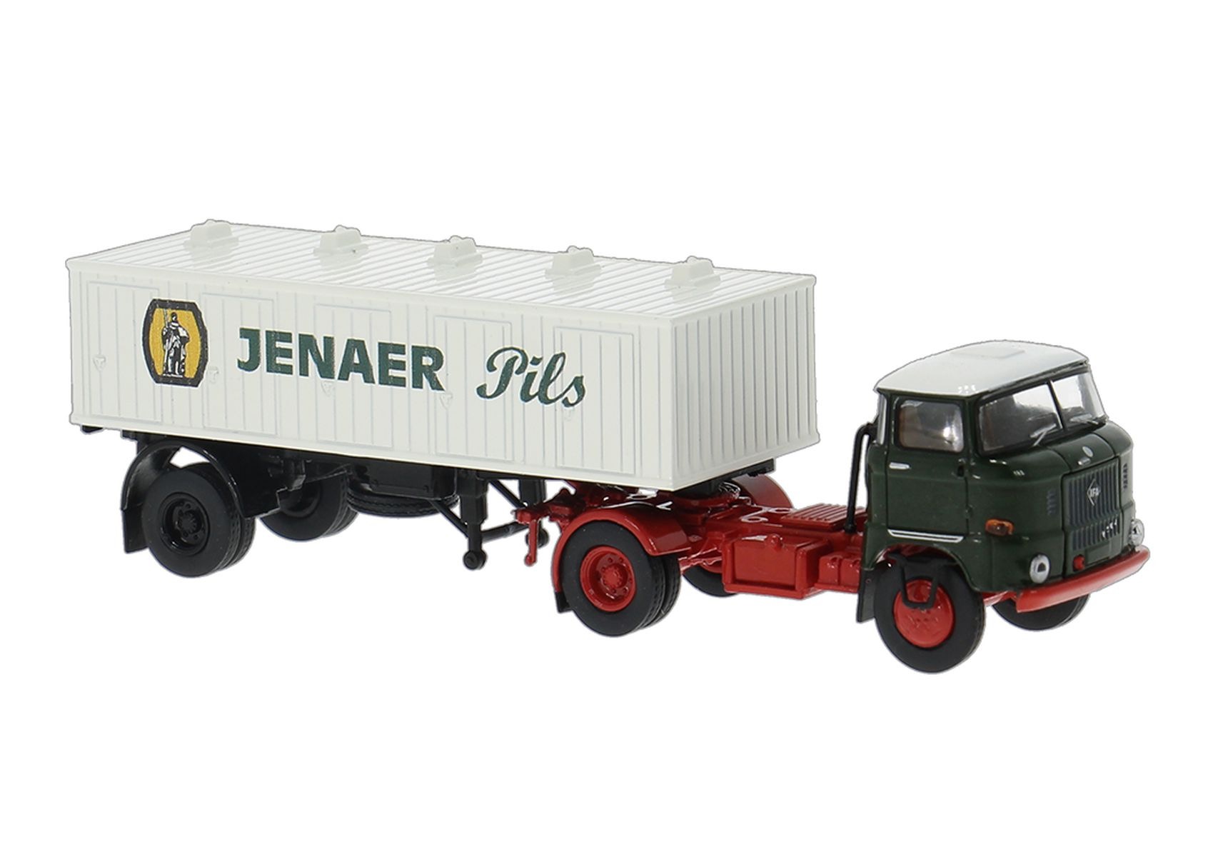 IFA W50 Biersattelzug Jenaer Modell von Brekina 1:87