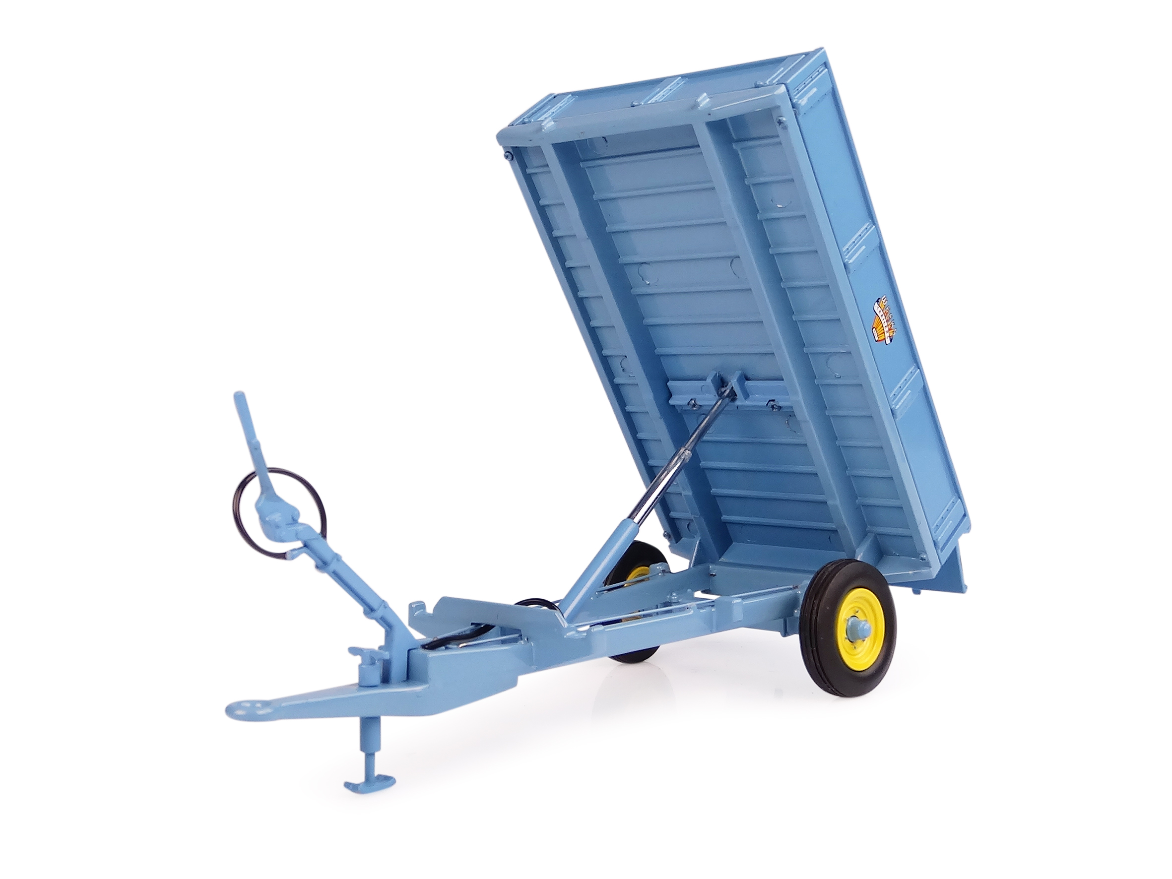 Weeks Popular 3,5 Tonnen Hydraulik-Kippanhänger Modell von Universal Hobbies 1:32