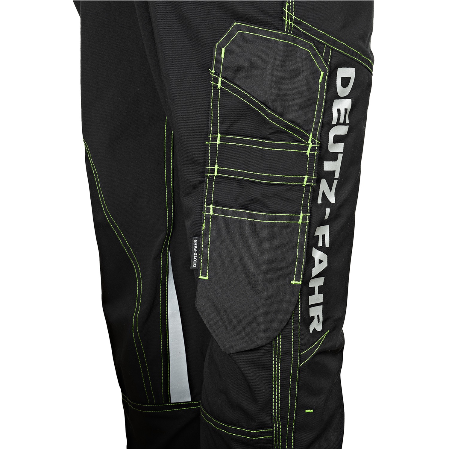 Deutz-Fahr Arbeitshose Schwarz-Grün