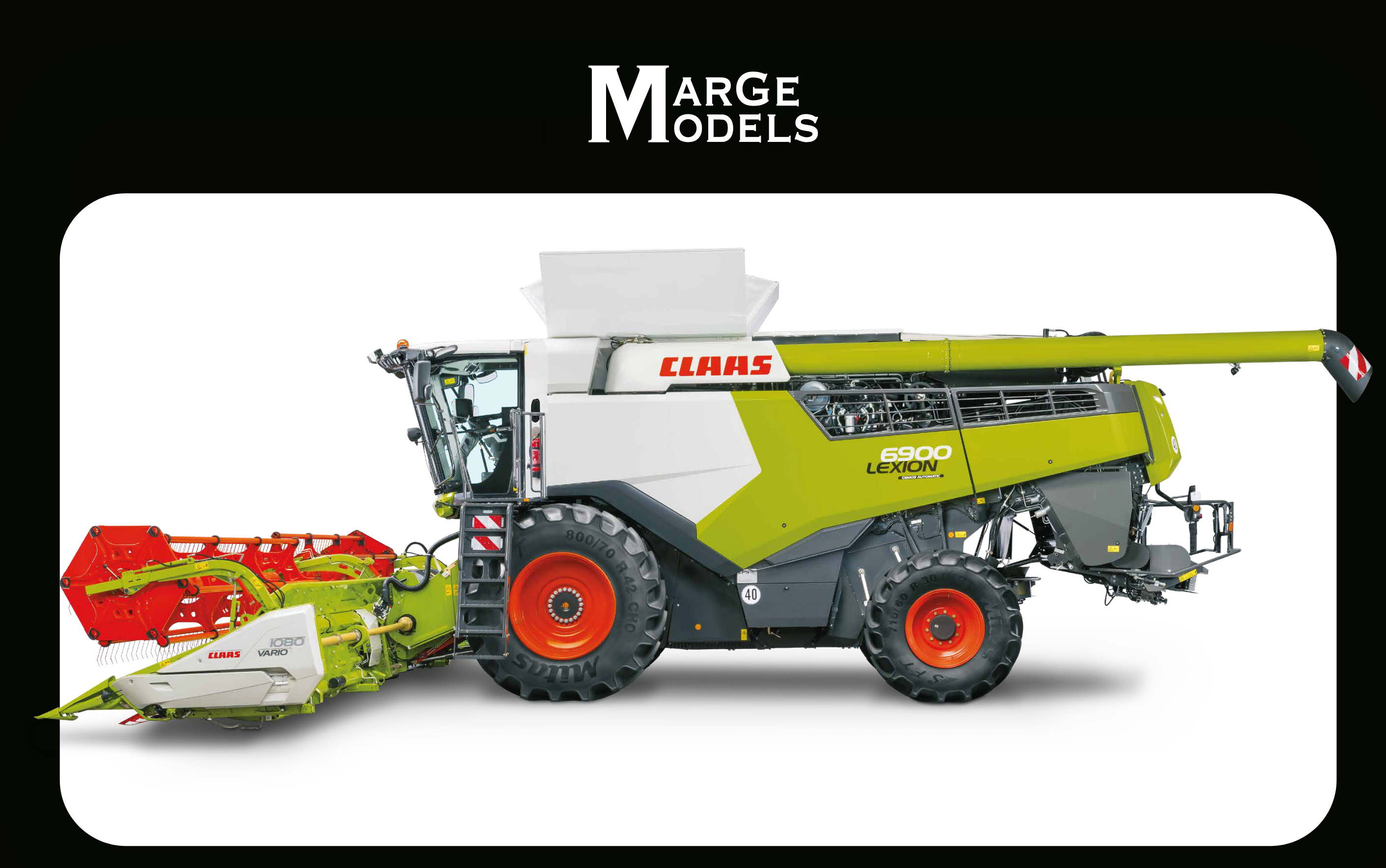 Claas Lexion 6900 mit Vario 930 Modell von MarGe Models 1:32