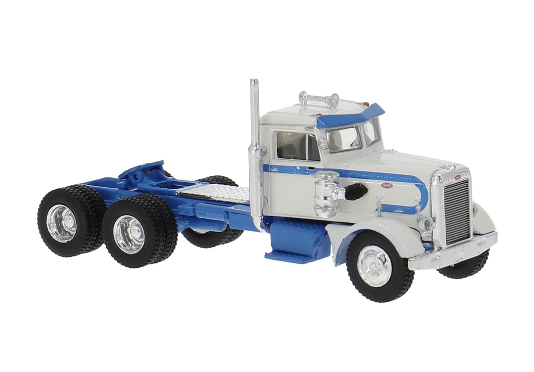 Peterbilt 281 weiß,blau Modell von Brekina 1:87