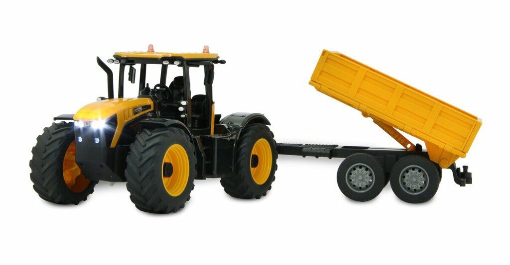 JCB Fastrac Traktor mit Kippanhänger 2,4GHz