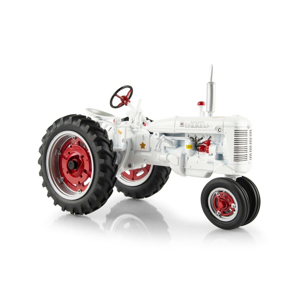 Farmall C Weißer Demonstrator 75. Jahrestag Modell von Ertl 1:16