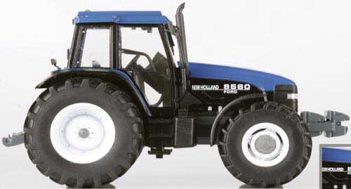 New Holland 8560 mit Zwillingsbereifung hinten Modell von Replicagri 1:32