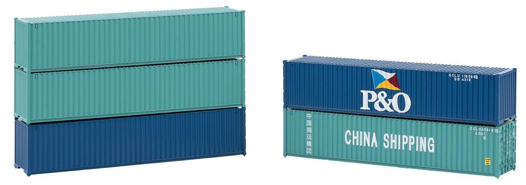 Container 40t Bausatz 5er Set-1