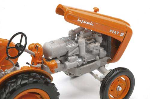 Fiat 18 La Piccola (orange Version) Modell von Replicagri 1:32