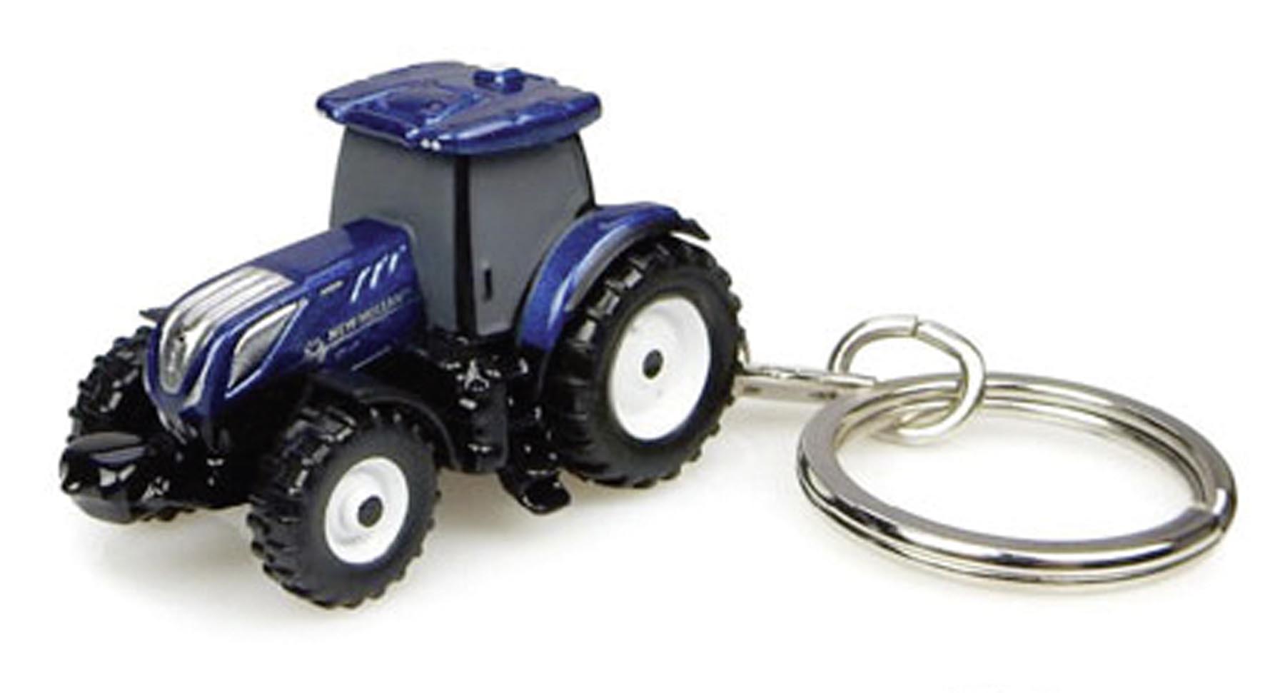 New Holland T7.225 Blue Power Schlüsselanhänger Modell von Universal Hobbies 