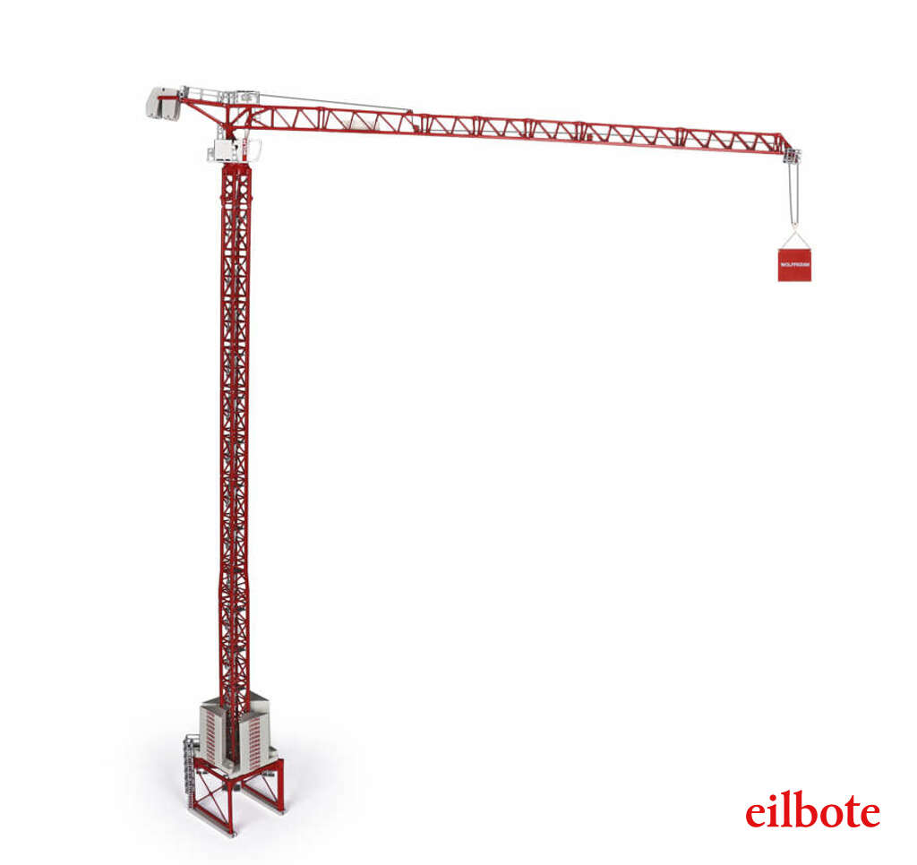 Wolffkran Wippkran 166 B mit Cityportal CP690 -1