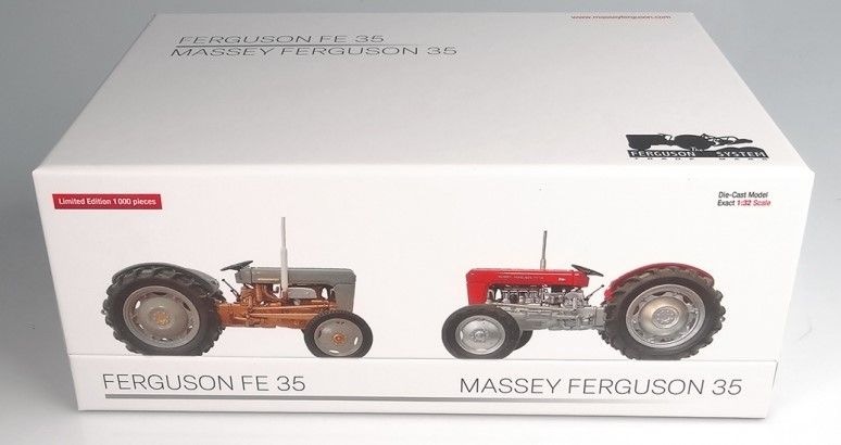 Massey Ferguson 35 mit Ferguson F35 Lim. Edt. Modell von Universal Hobbies 1:32