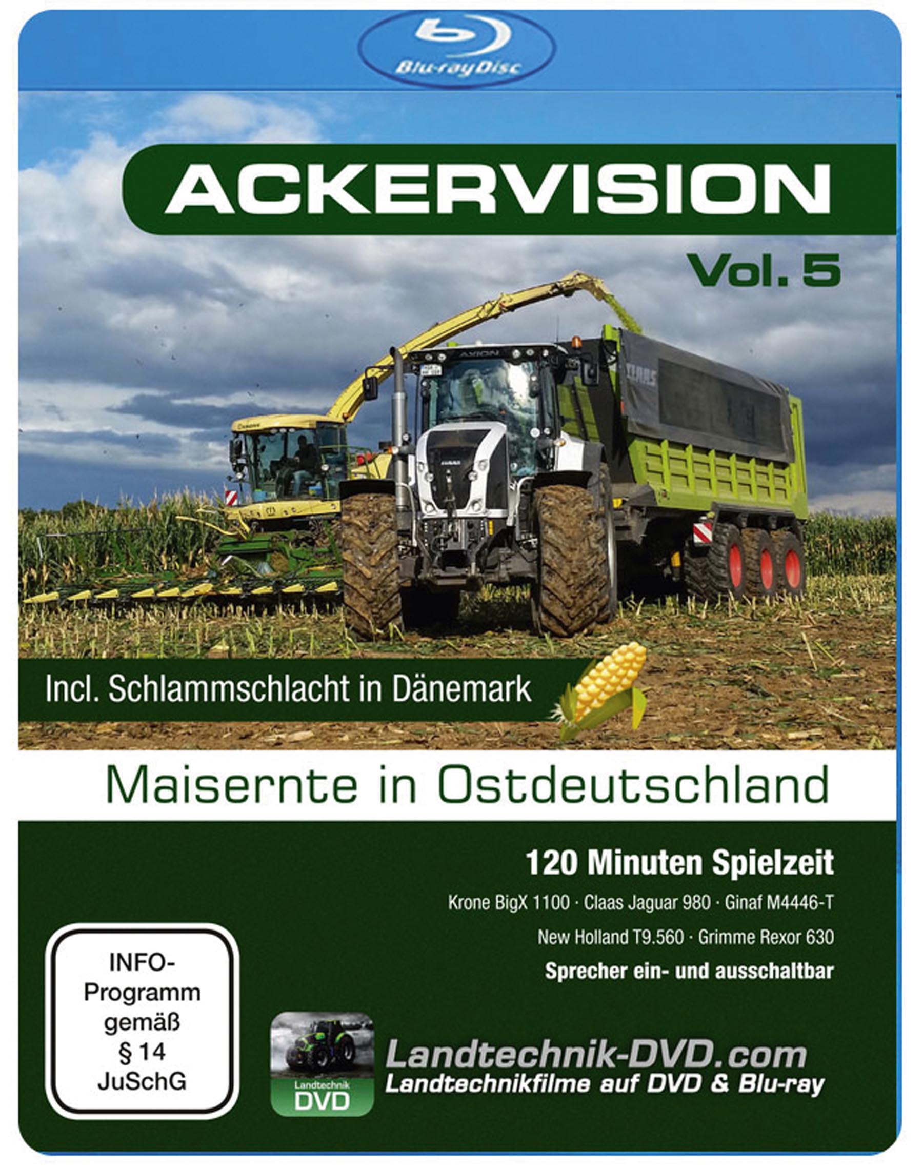 Blu-ray Ackervision Vol. 5 - Maisernte in Ostdeutschland