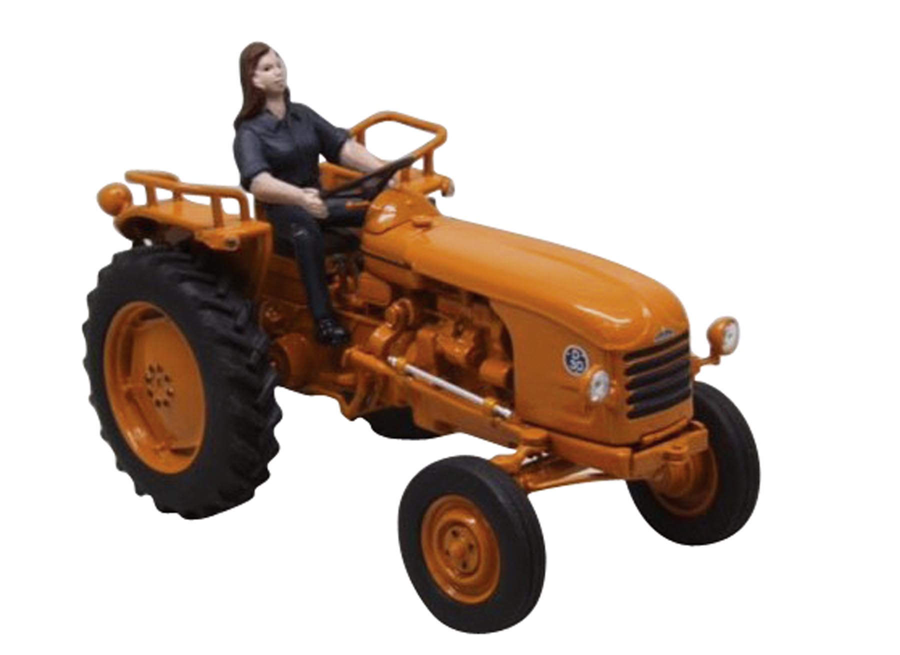 Renault D30 mit Fahrererin Modell von Replicagri 1:32