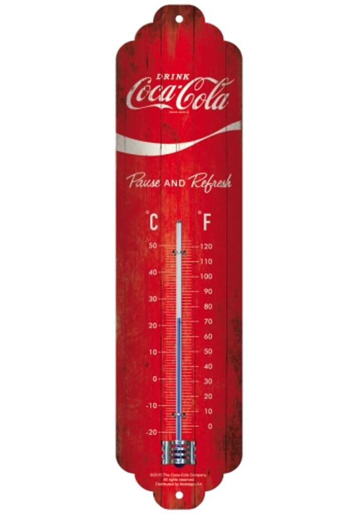 Thermometer Coca Cola - Red Wave-1