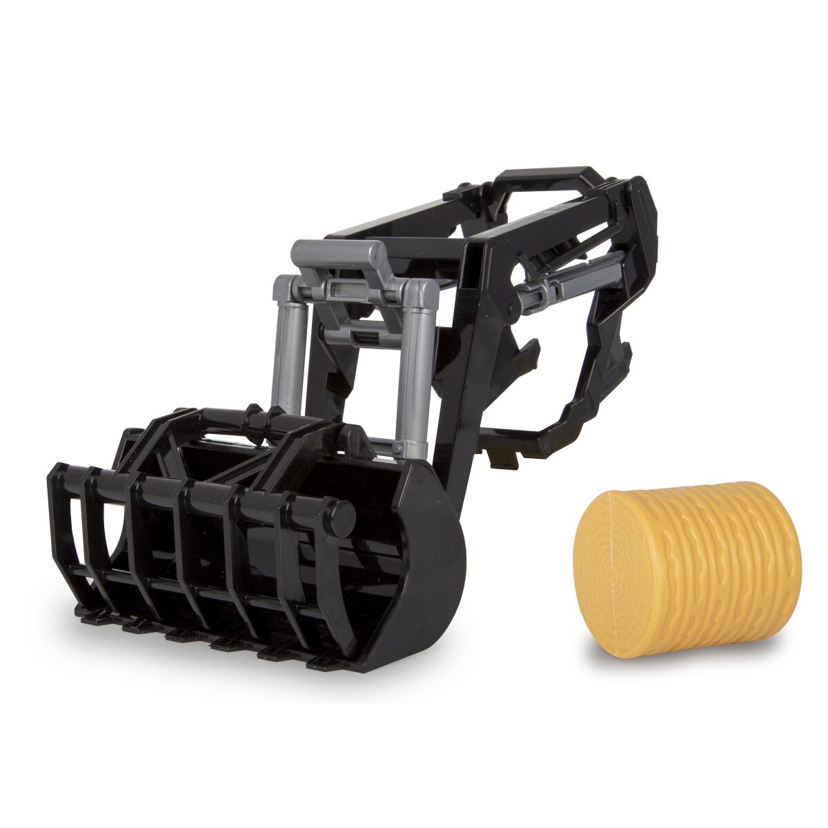 Frontlader mit Krokodilschaufel 1:24S inkl. Rundballen klein Modell von Jamara 1:24