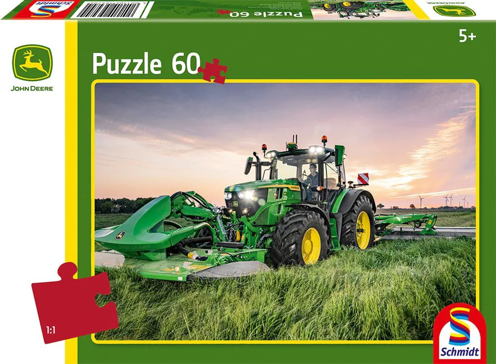 John Deere Traktor 6R 185 Puzzle-1