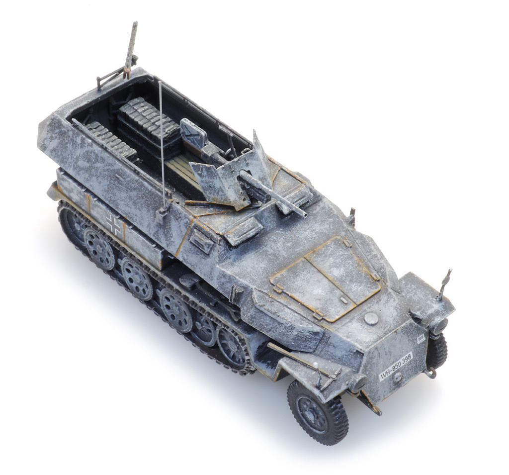 Sd.Kfz. 251/10 Ausf. C Pak winter Modell von Artitec 1:87