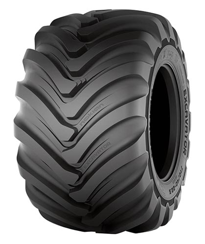 Volvo EWR150E Mobilbagger Nokian Reifen Modell von AT Collections 1:32