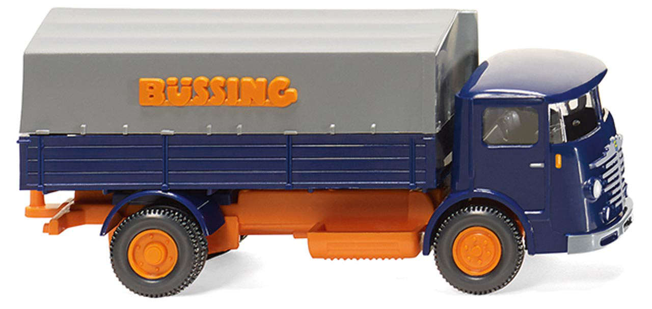 Büssing 4500 Pritschen Lkw Modell von WIKING 1:87