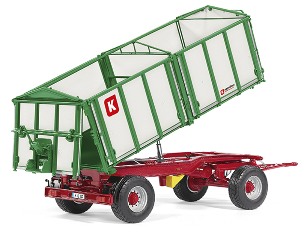 Kröger HKD 302 Zweiachs-Dreiseitenkippanhänger Modell von WIKING 1:32